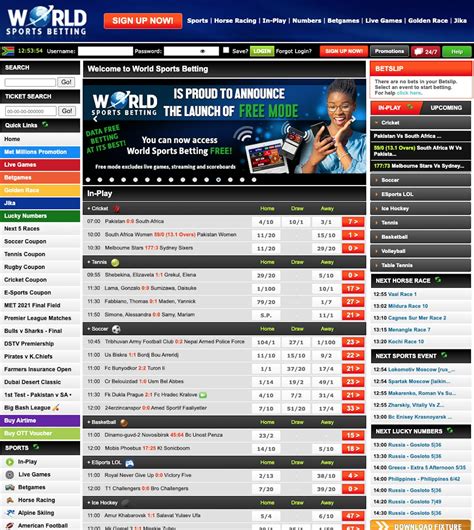 world sports betting website